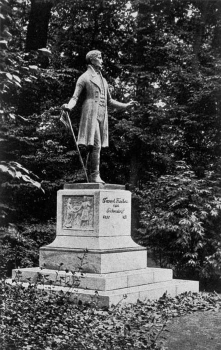 pomnik von Eichendorffa w Parku Szczytnickim (ok. 1920 r.).jpg